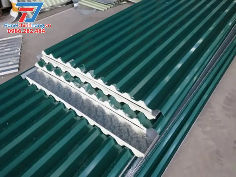 chống nóng nhà tiền chế bằng tôn cách nhiệt PU