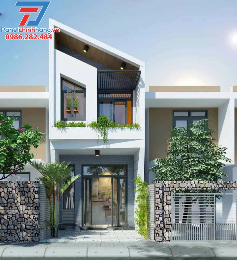 mái tôn chống nóng nhà ống