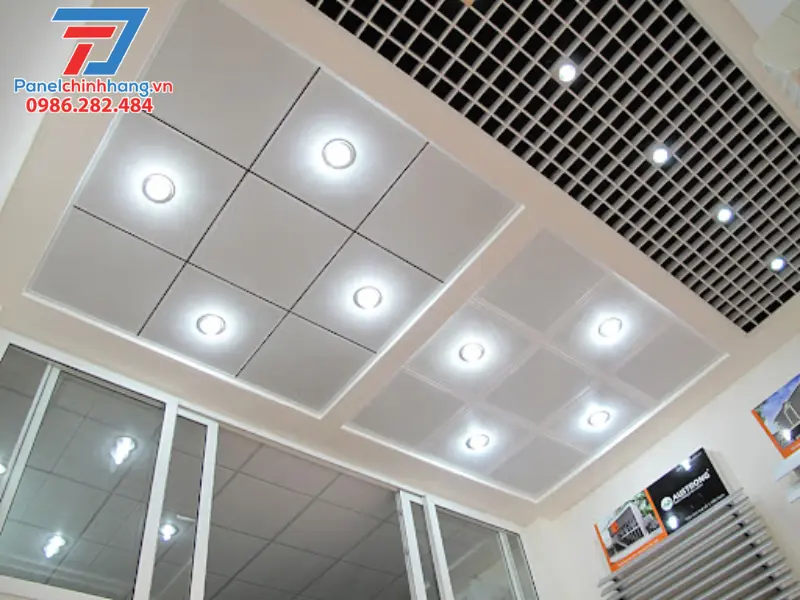 Thi công tường, trần thạch cao để chống nóng biệt thự hướng tây