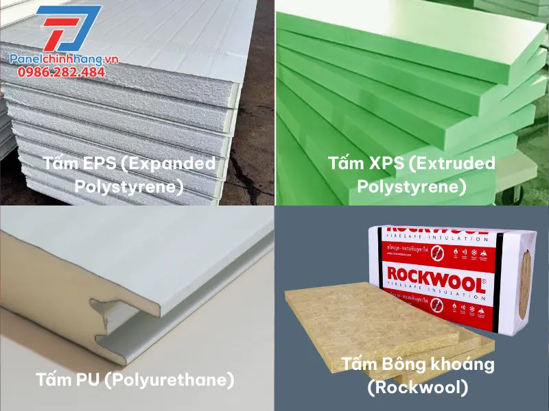 Các loại tấm panel cách nhiệt phổ biến dùng để chống nóng khi không có điều hòa Các loại tấm panel cách nhiệt phổ biến dùng để chống nóng khi không có điều hòa