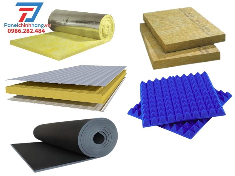 Các vật liệu cách âm nhà liền kề thường được sử dụng Các vật liệu cách âm nhà liền kề thường được sử dụng