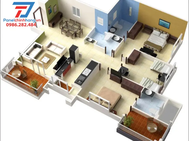 chống nóng cho nhà hướng tây