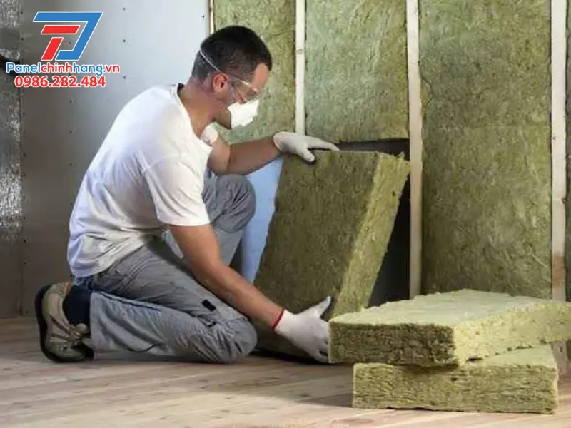cách âm tàu thủy rockwool