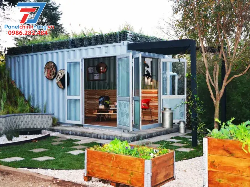 chống nóng cho nhà container