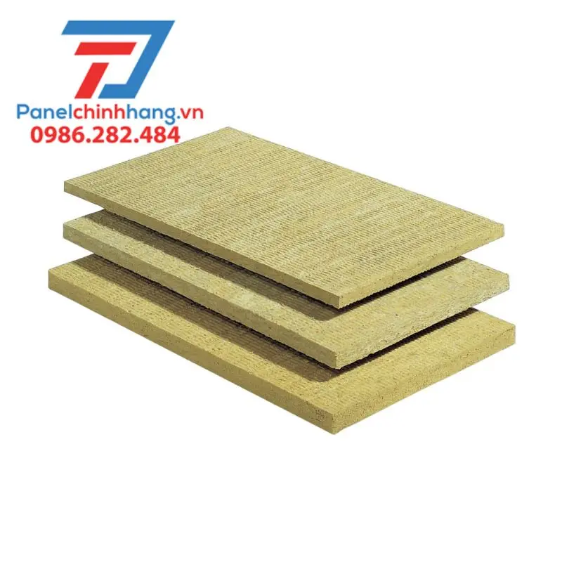 Bông Khoáng Rockwool Tấm 120kg/m3