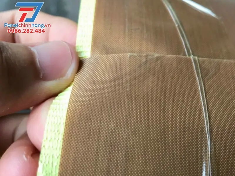 cách nhiệt tuabin bằng lớp vỏ ngoài: vải sợi thủy tinh phủ silicone/teflon