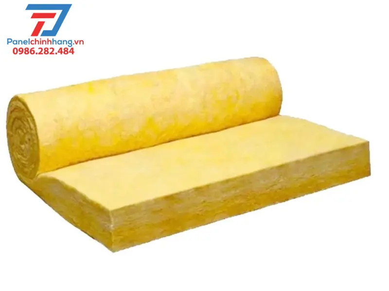 Bông thủy tinh dạng cuộn không có mặt bạc