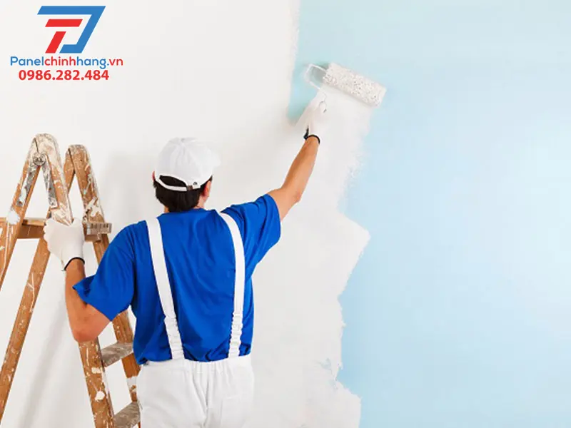 Sử dụng loại sơn tường phù hợp để chống nóng biệt thự hướng tây
