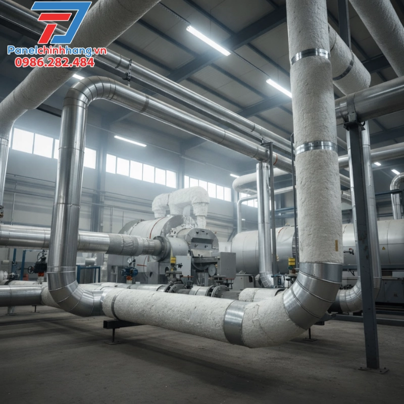 cách nhiệt xưởng sản xuất giấy