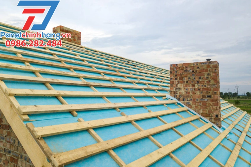 xử dụng xốp XPS Cách nhiệt mái và sân thượng